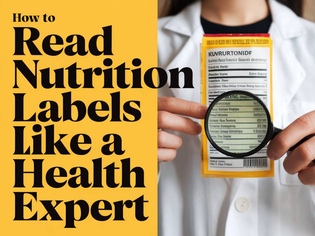 How to read nutrition labels like a health expert